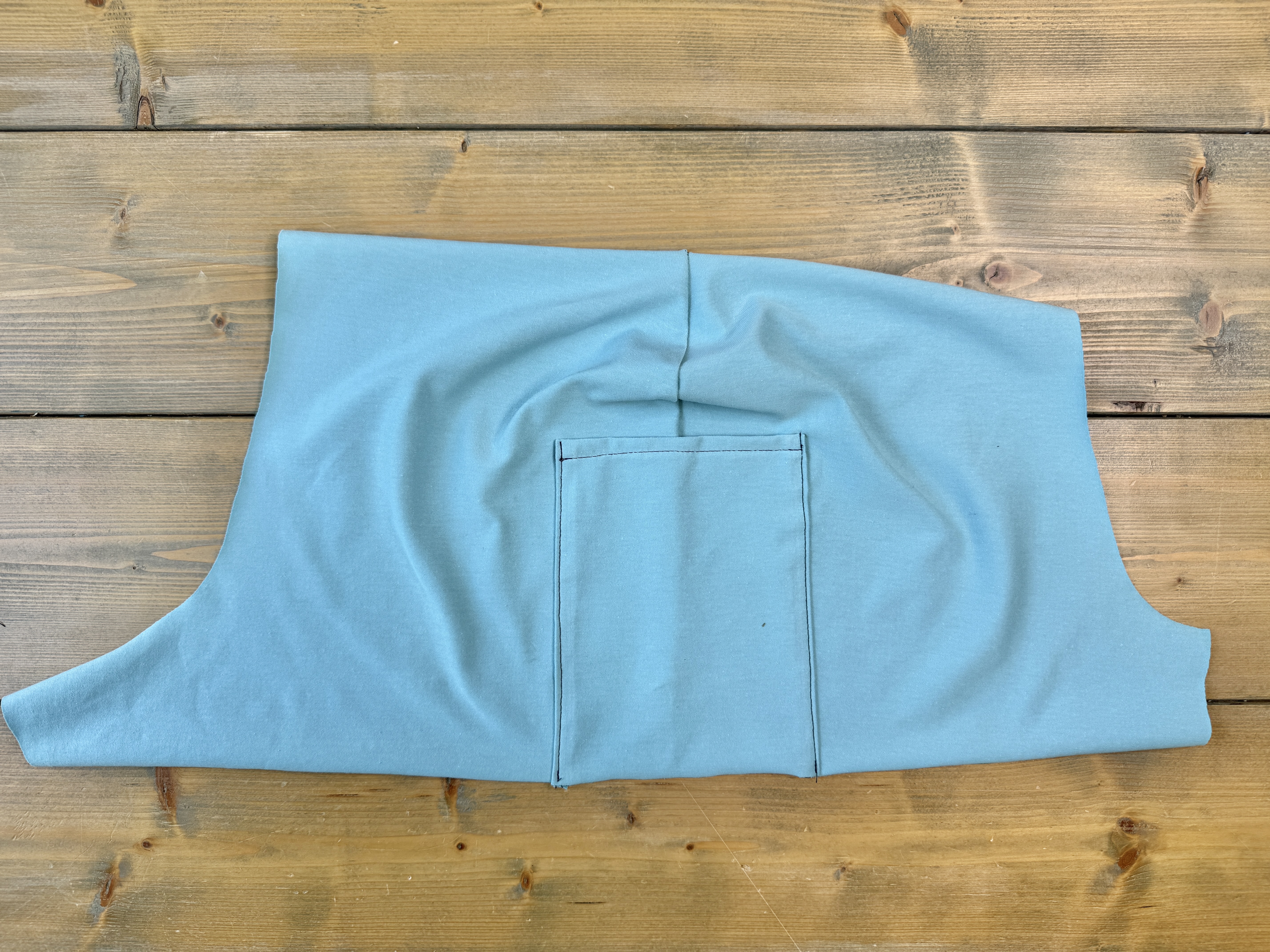 edge stitch pocket