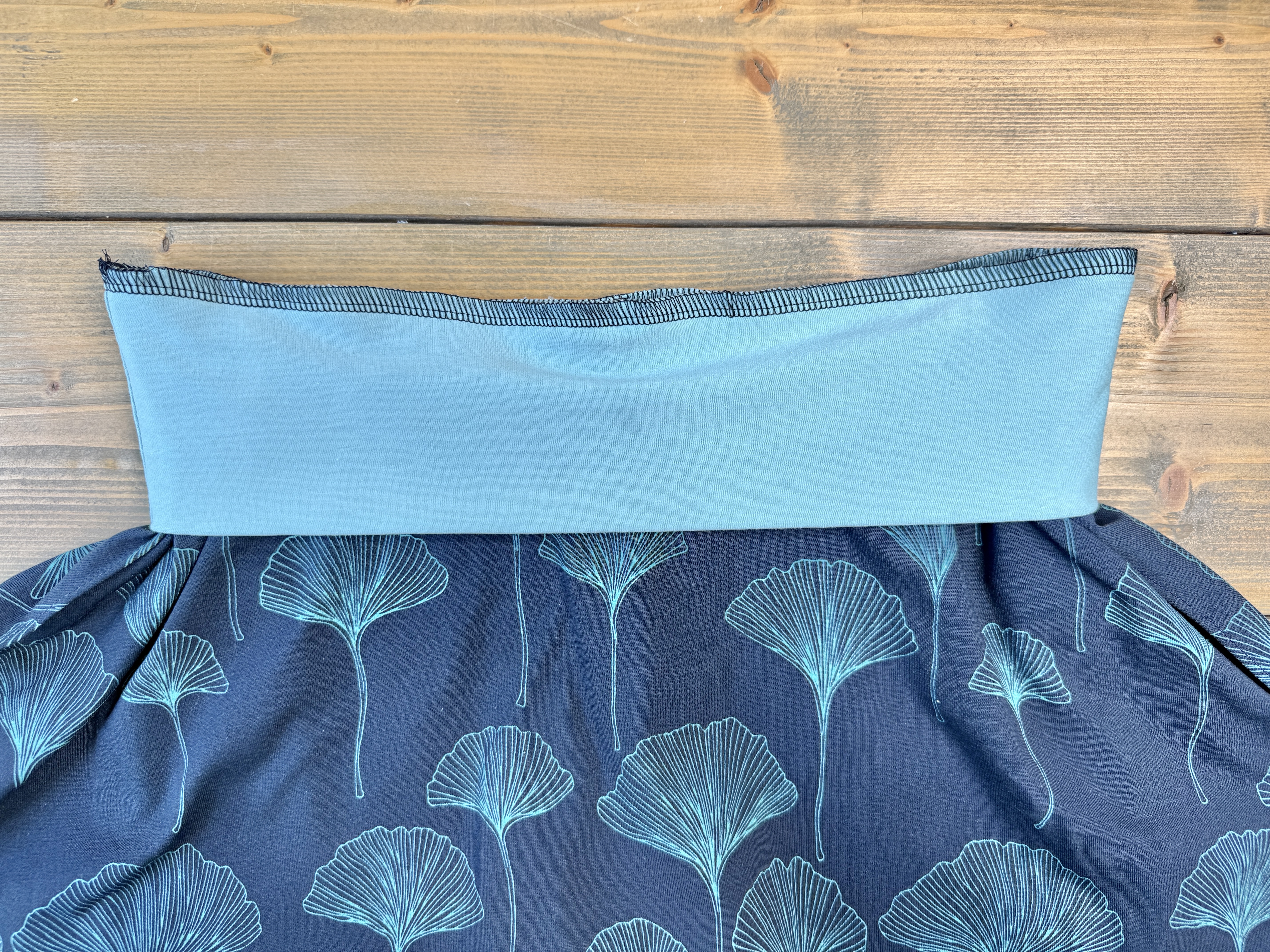 stitch the waistband