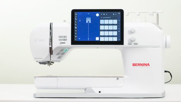 B 990 on a white table with a white background